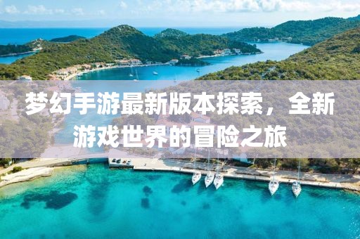 梦幻手游最新版本探索，全新游戏世界的冒险之旅