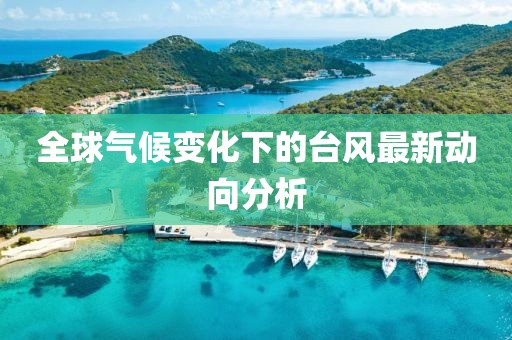 全球气候变化下的台风最新动向分析