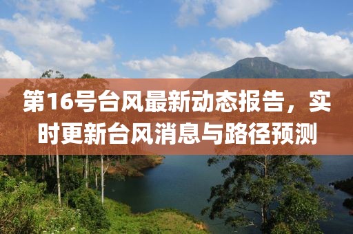 第16号台风最新动态报告，实时更新台风消息与路径预测