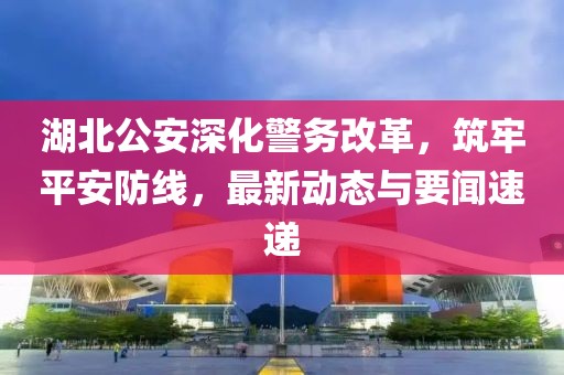 湖北公安深化警务改革，筑牢平安防线，最新动态与要闻速递