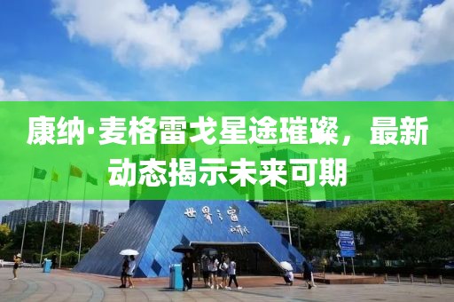 康纳·麦格雷戈星途璀璨，最新动态揭示未来可期