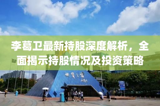 李葛卫最新持股深度解析，全面揭示持股情况及投资策略