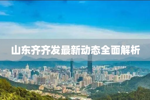 山东齐齐发最新动态全面解析