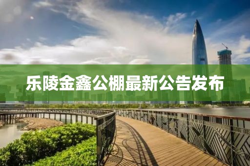 乐陵金鑫公棚最新公告发布