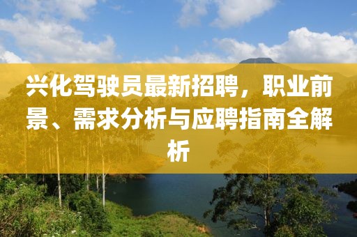 兴化驾驶员最新招聘，职业前景、需求分析与应聘指南全解析