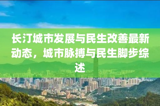 长汀城市发展与民生改善最新动态，城市脉搏与民生脚步综述