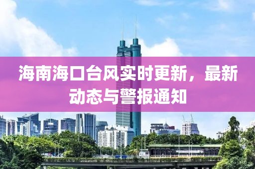 海南海口台风实时更新，最新动态与警报通知