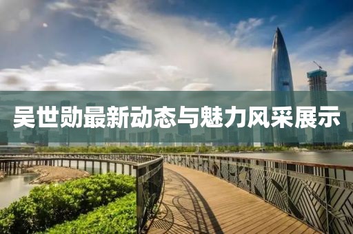 吴世勋最新动态与魅力风采展示