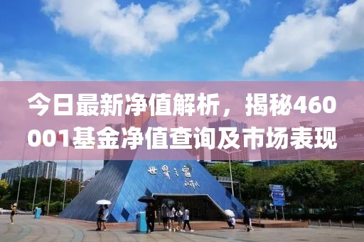 今日最新净值解析，揭秘460001基金净值查询及市场表现