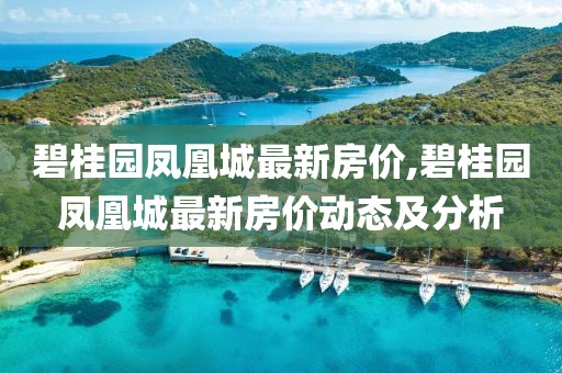 碧桂园凤凰城最新房价,碧桂园凤凰城最新房价动态及分析