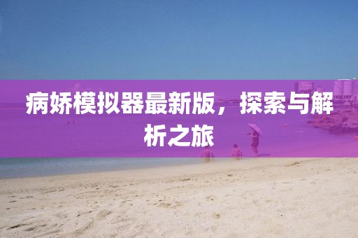 病娇模拟器最新版，探索与解析之旅