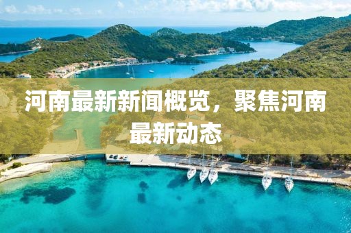 河南最新新闻概览，聚焦河南最新动态