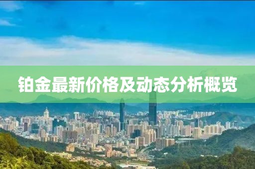 铂金最新价格及动态分析概览