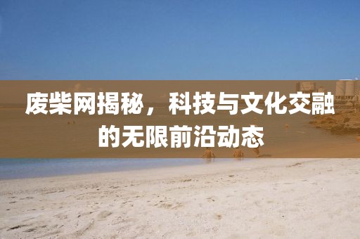 废柴网揭秘，科技与文化交融的无限前沿动态