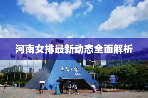 河南女排最新动态全面解析